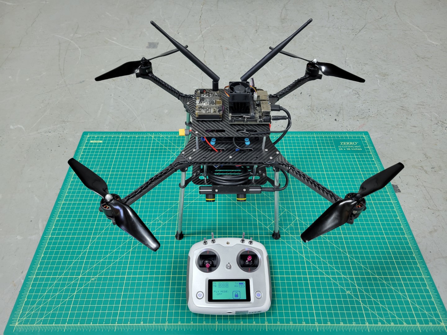 AVR advanced drone assembly (front)