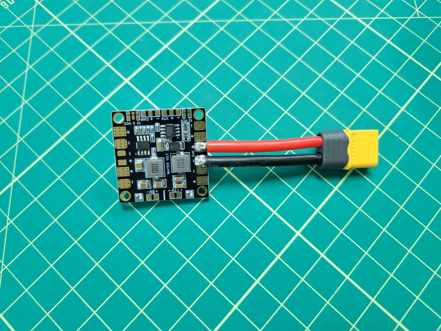 PDB input soldering complete