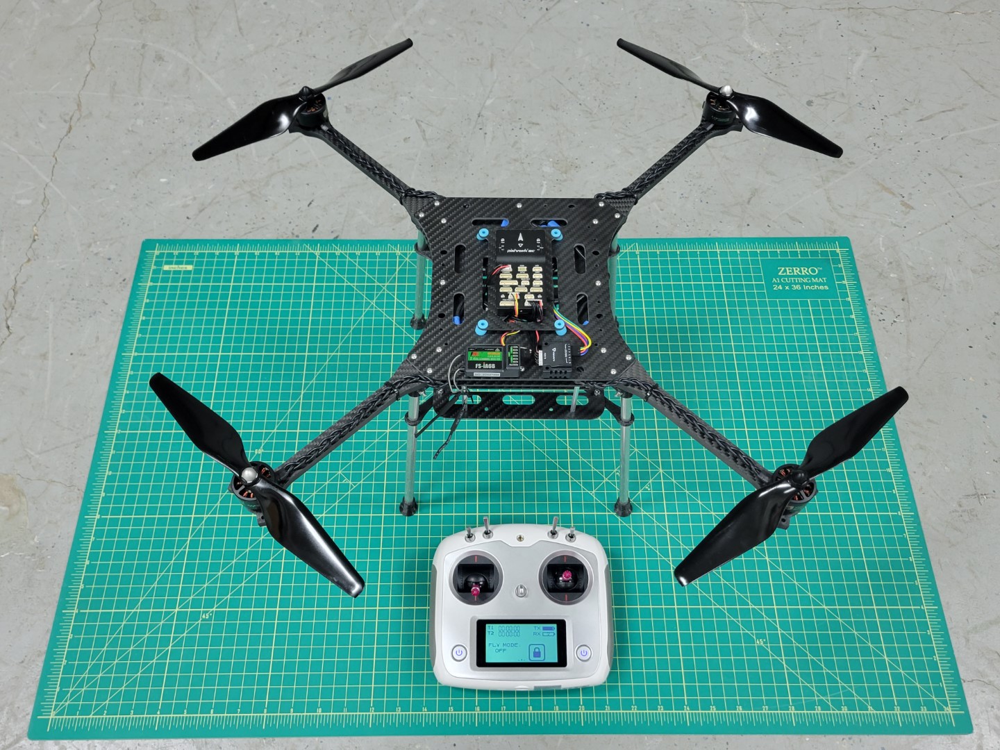 AVR drone ready for first flight