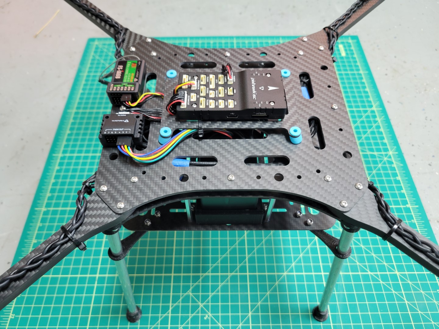 AVR drone right side view