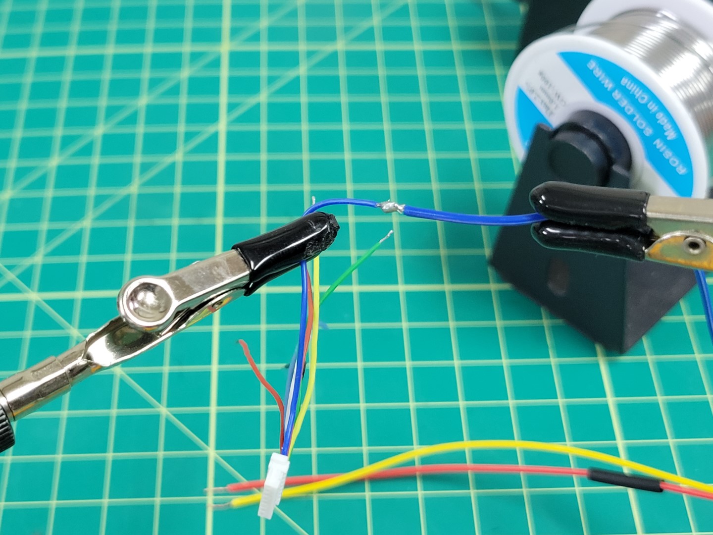 M4 wires soldered together