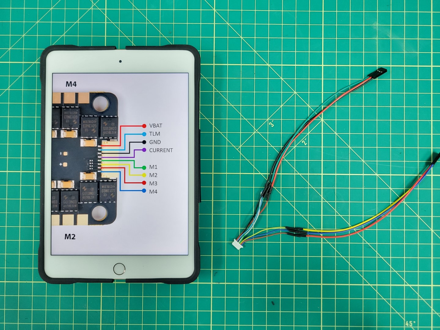 All wires soldered