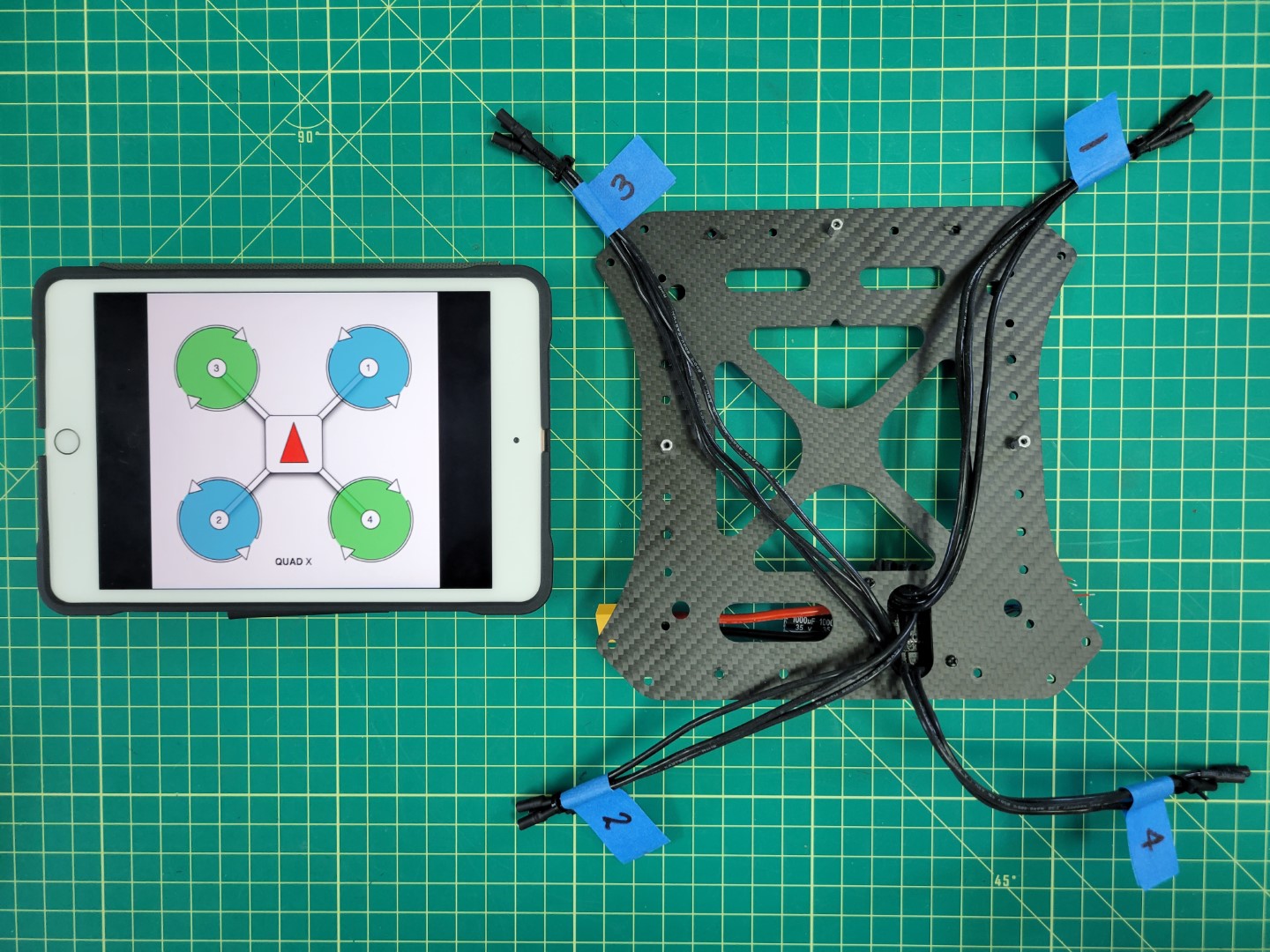 Matching up ESCs with their motor position