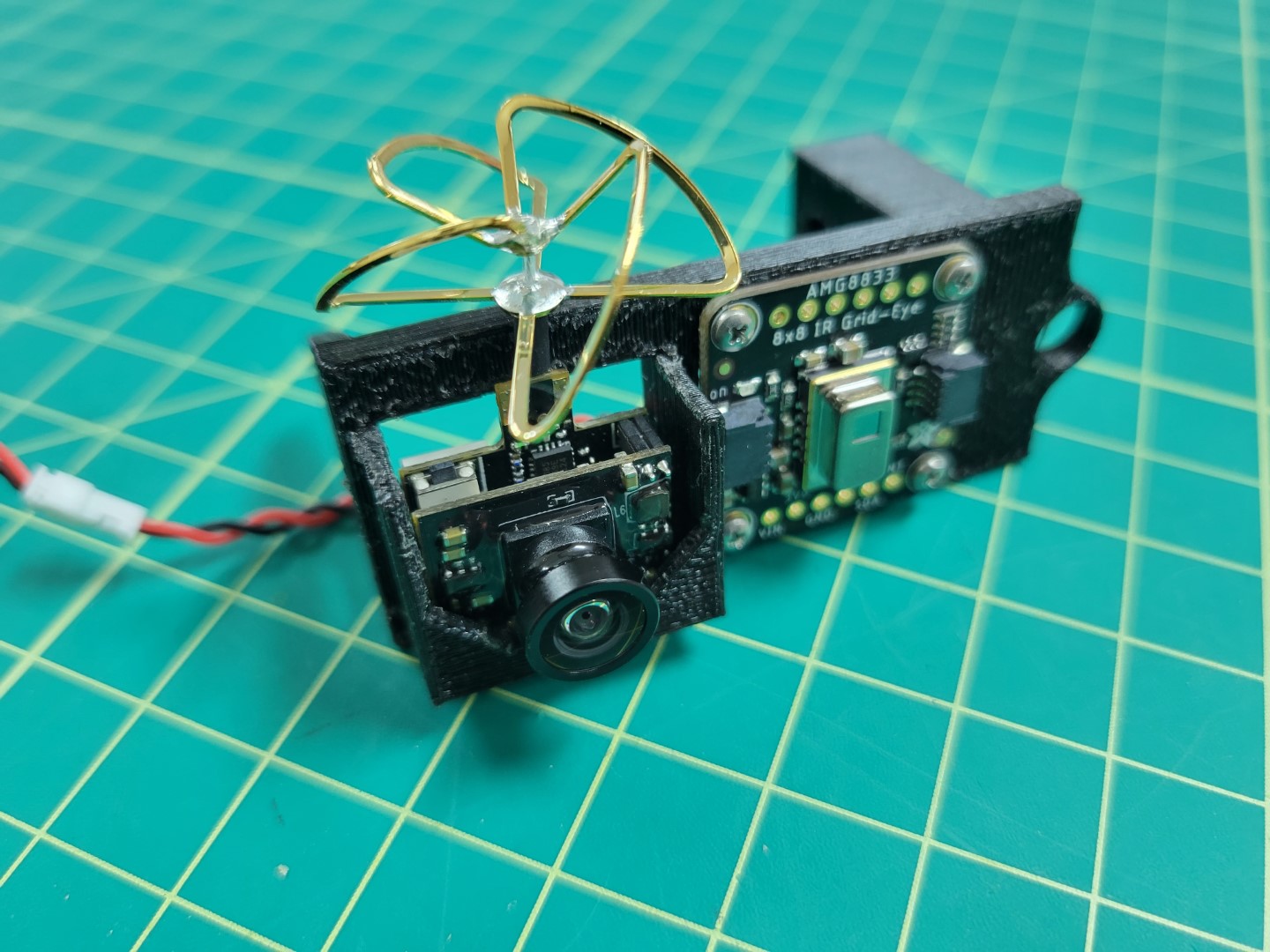 FPV Mounted in Tilt Assembly