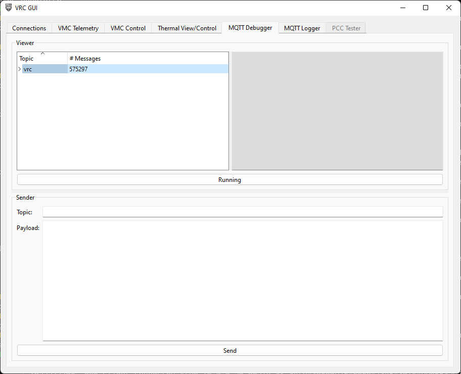 MQTT Debugger Tab